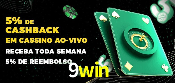 Promoções do cassino ao Vivo 9win